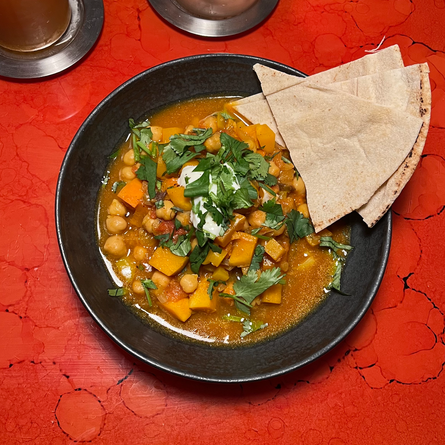 Marokkansk tagine m. butternut squash