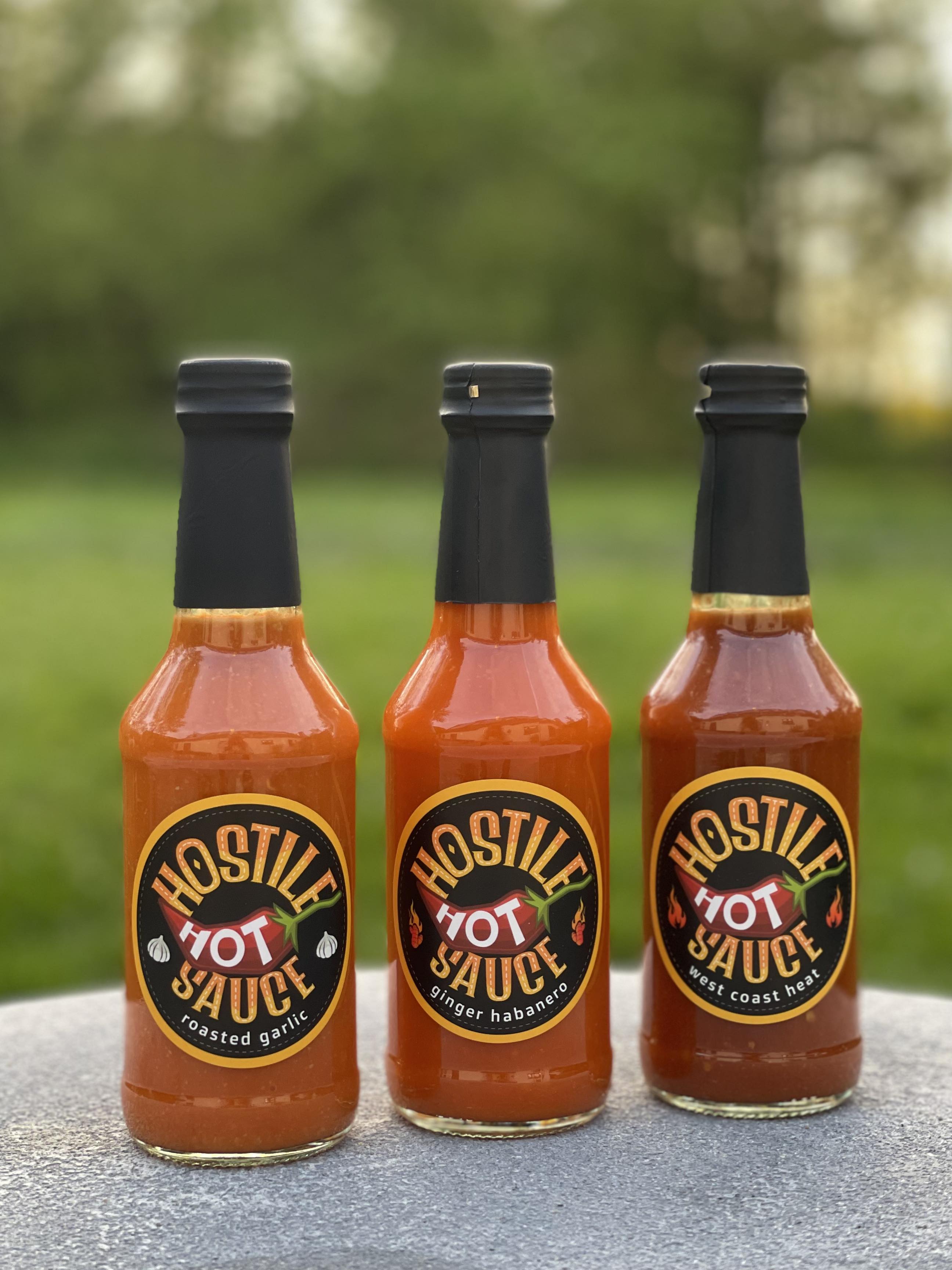 Roasted Garlic Hot Sauce