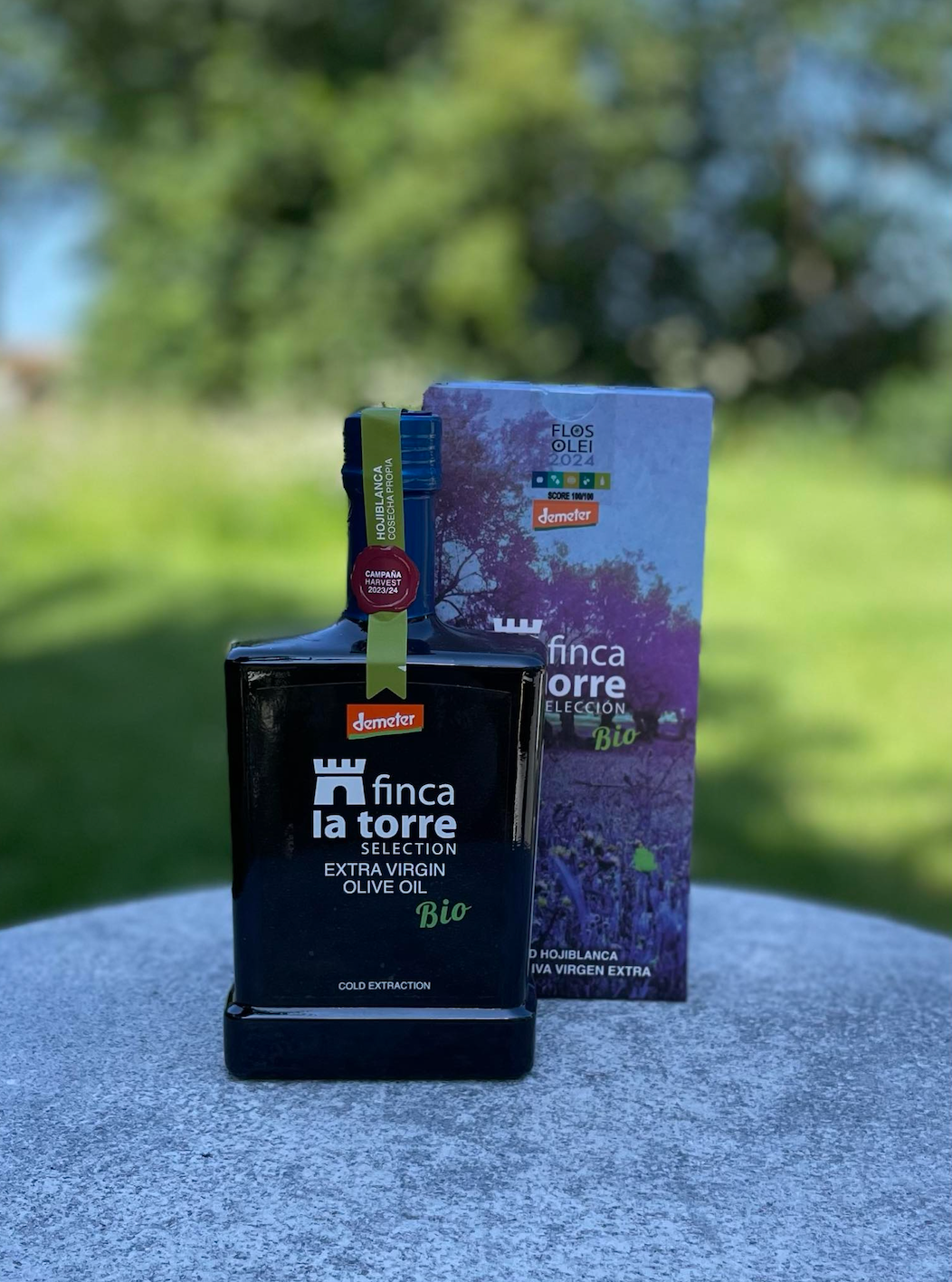 Finca La Torre Biodynamisk Økologisk Ekstra Jomfru Olivenolie 500 ml.