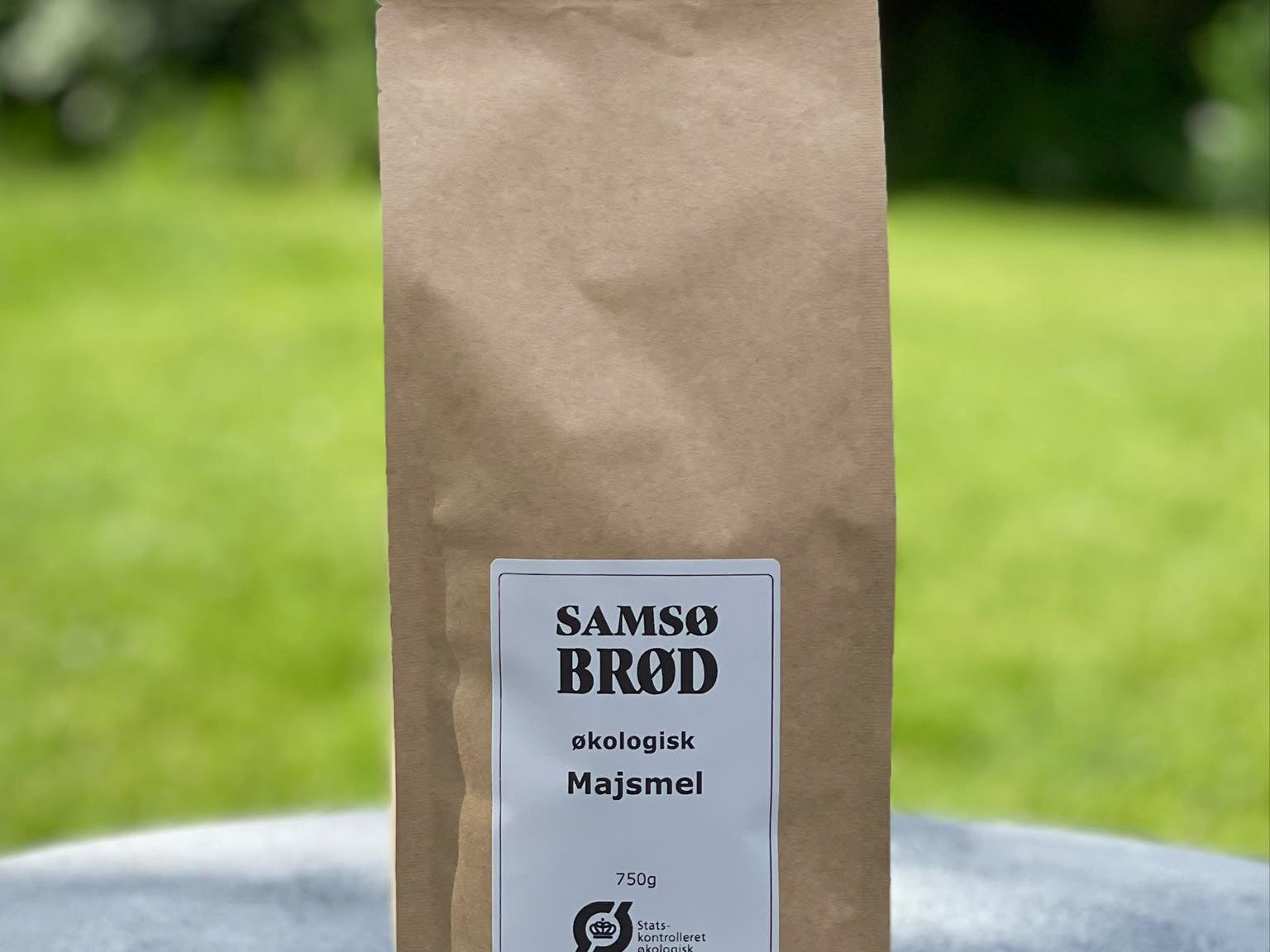 Økologisk Majsmel – Glutenfrit Mel 500 g.
