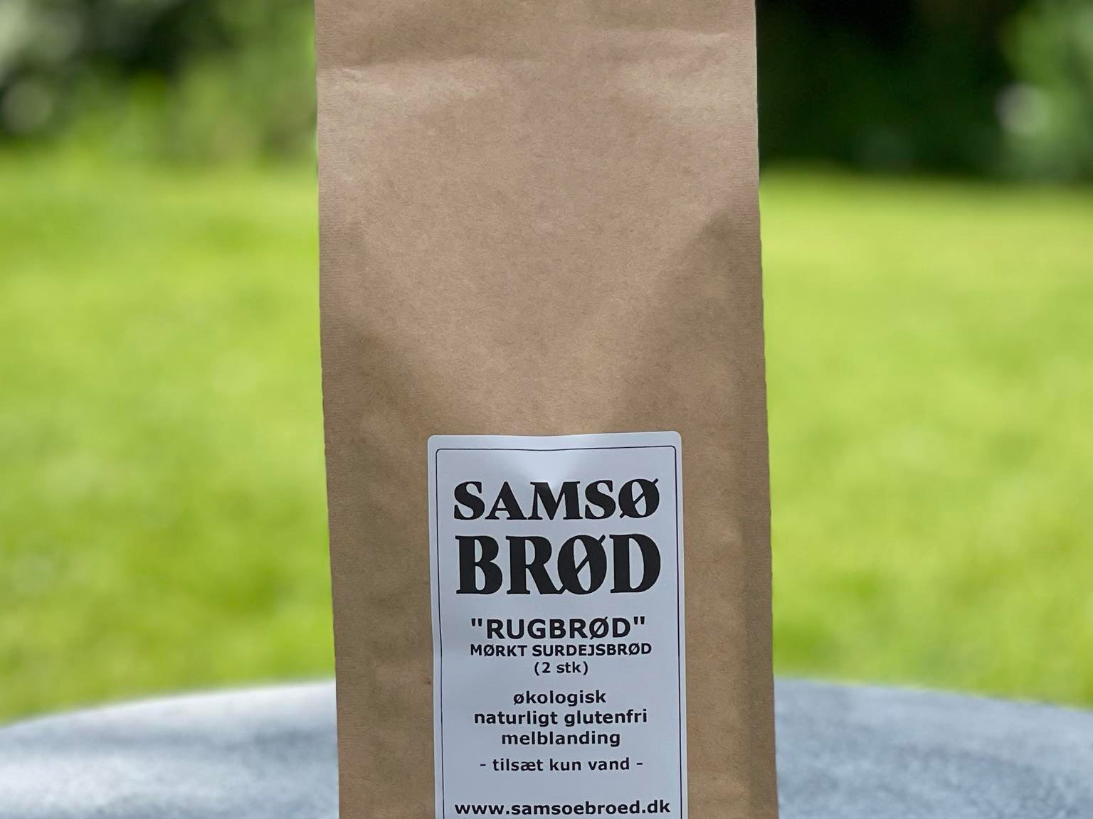 Rugbrød – Økologisk og Fiberrigt Brød (1 stk.)
