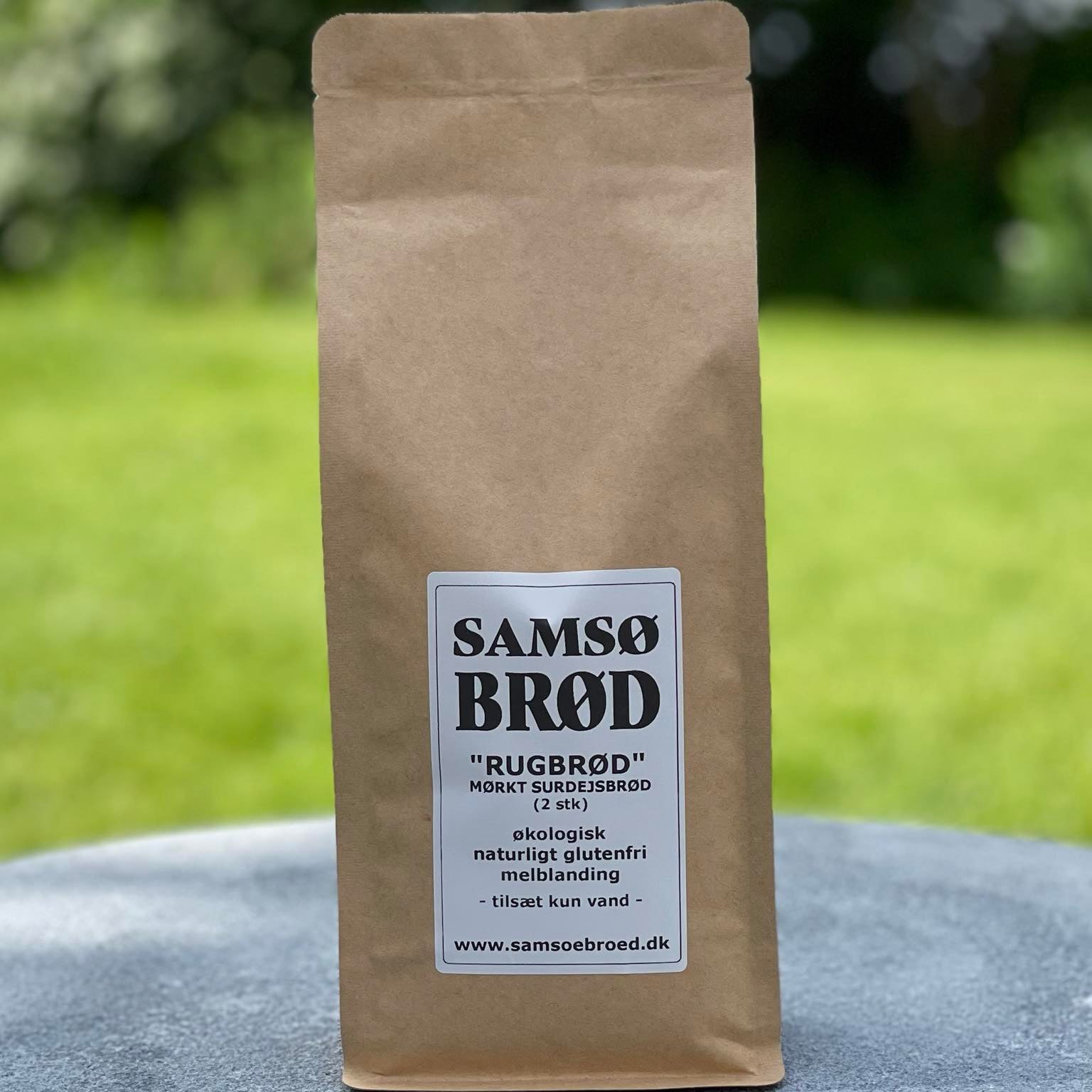 Rugbrød – Økologisk og Fiberrigt Brød (1 stk.)