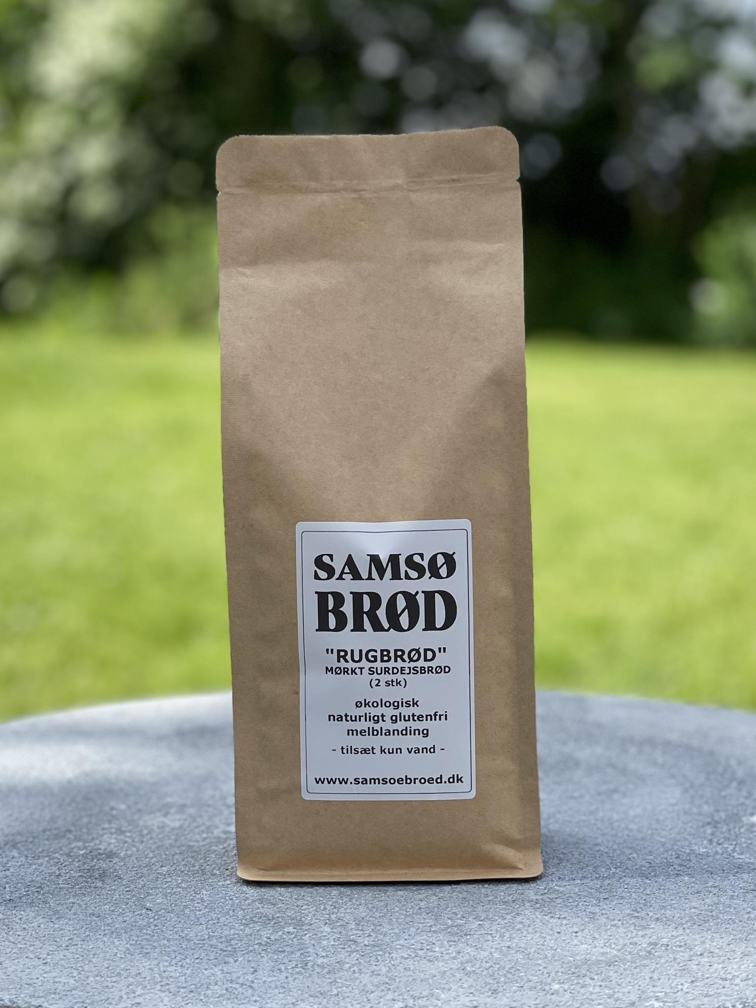 Rugbrød – Økologisk og Fiberrigt Brød (1 stk.)